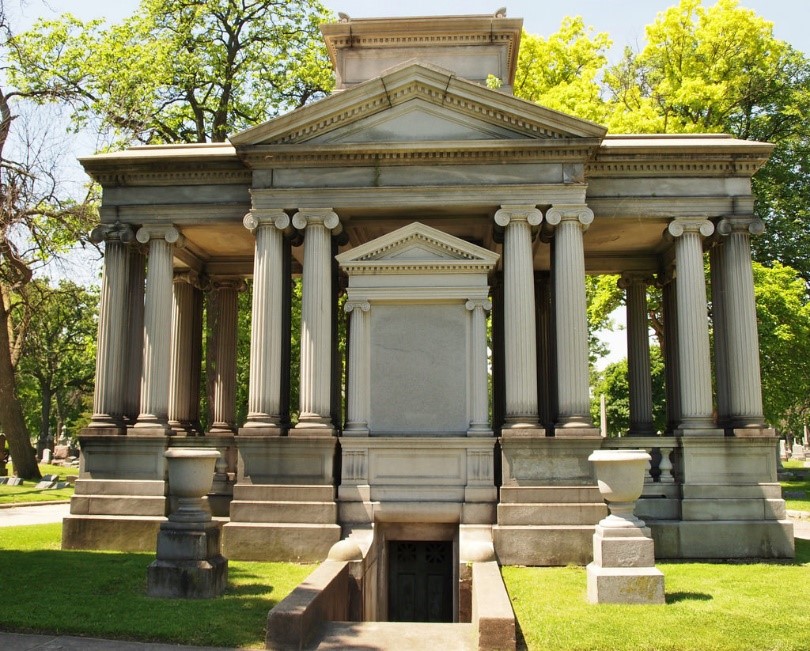 The “Empty Mausoleum” wired for&nbsp;Electricity
