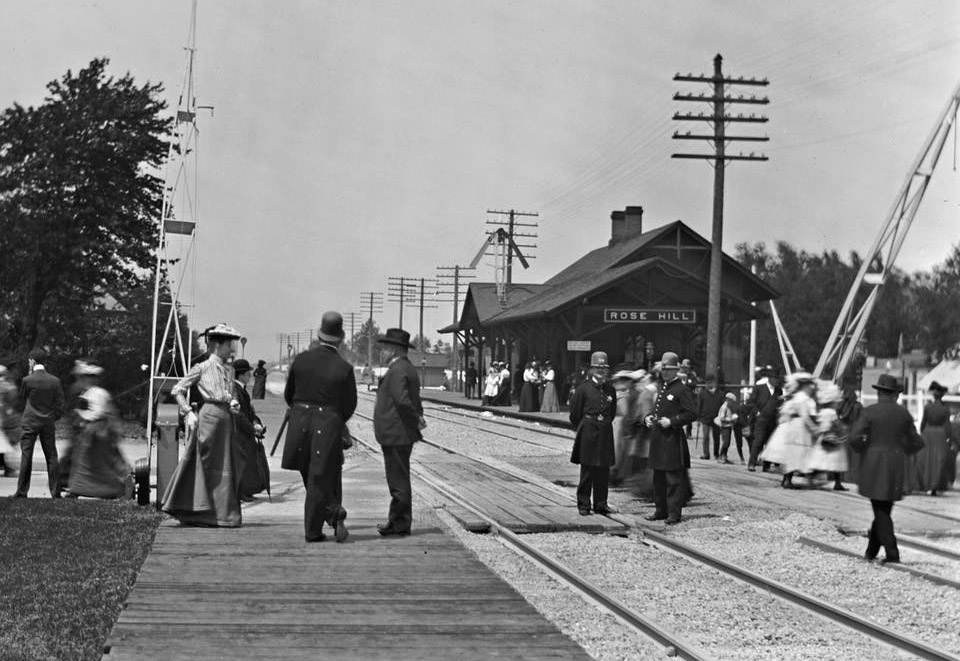 Rosehill Cemetery Railroad&nbsp;Station