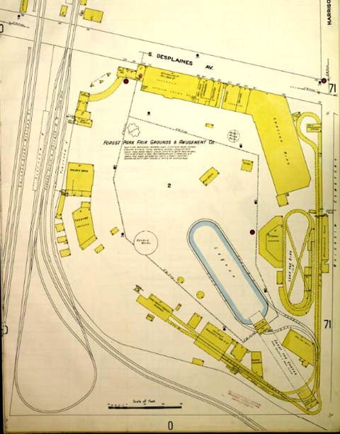 sanborn 1909 with north to left