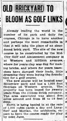 brickyard to be golf july 1923