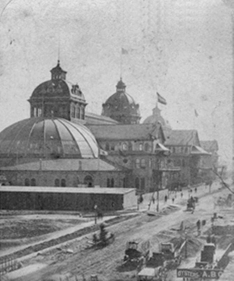 Before McCormick Place- in 1872 the largest Exposition building on the ...